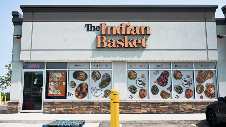 Indian Basket: Grocery Store Promo